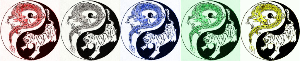 yin yang symbole