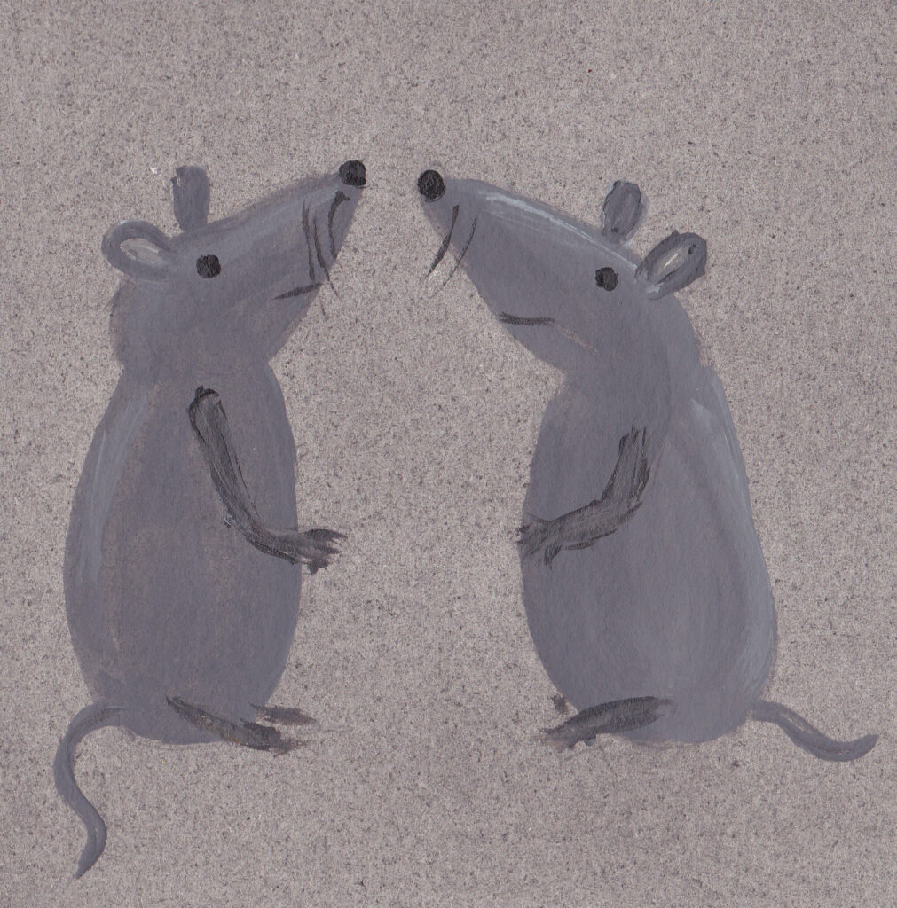 zwei Mäuse
