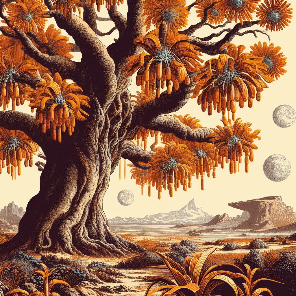 Baum Orange Früchte