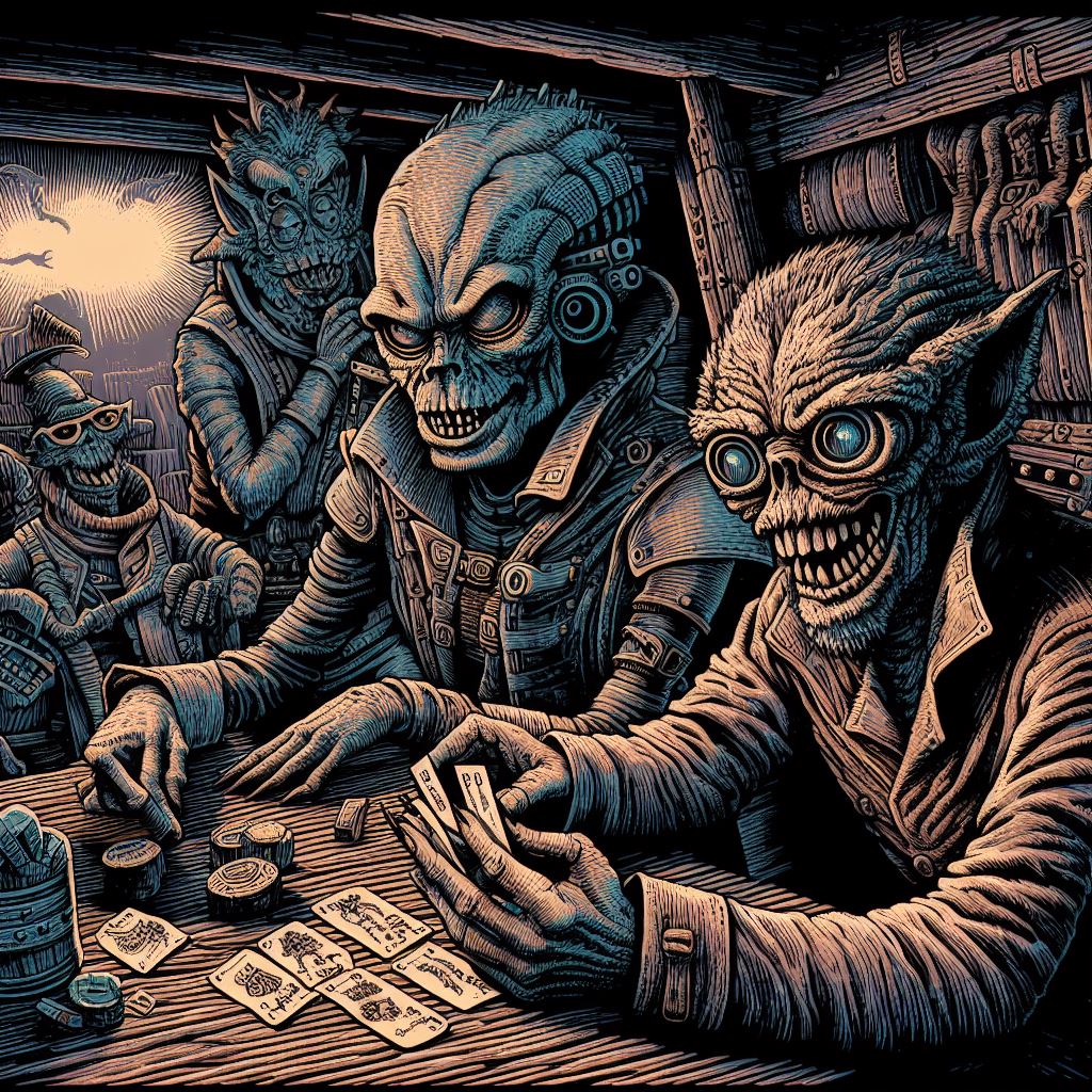 Alien Gamblers