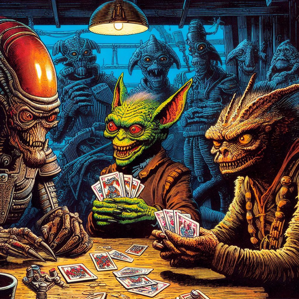 Alien Gamblers
